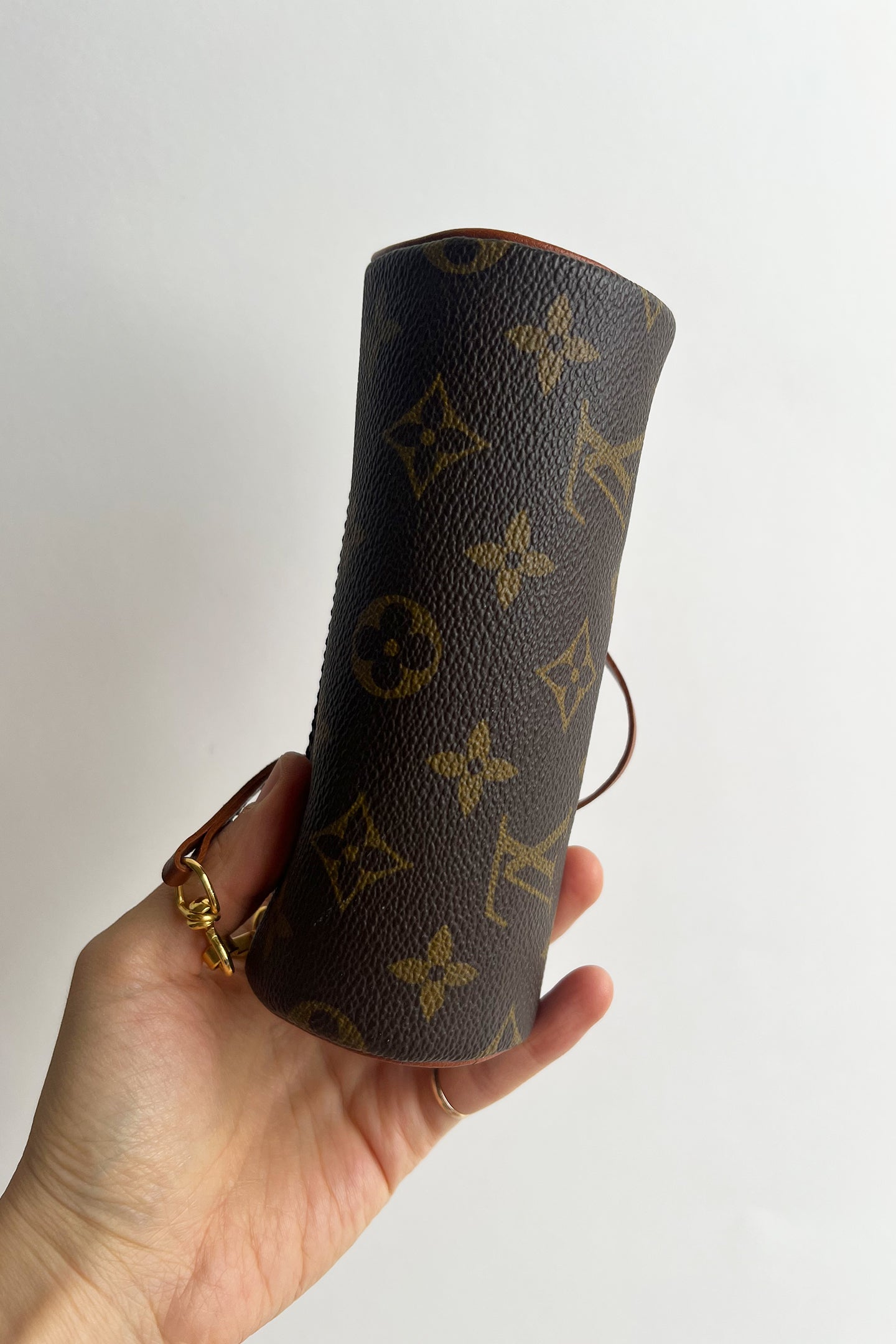 Vintage Louis Vuitton Brown Classic Monogram Mini Papillon Pochette