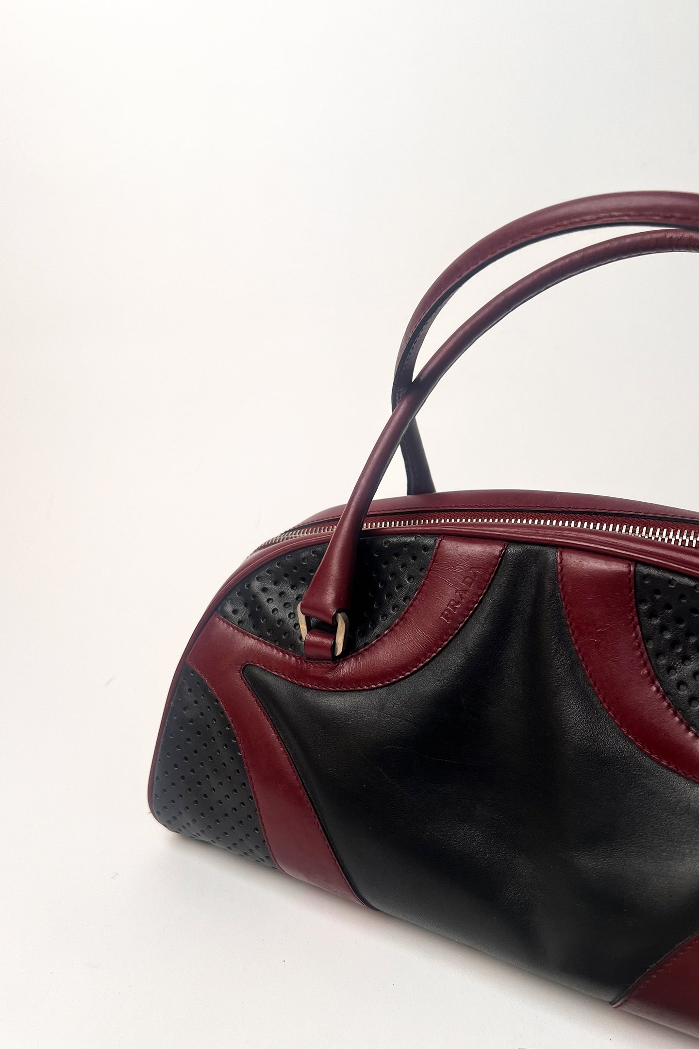 Vintage 2000ss Archive Prada bowling bag