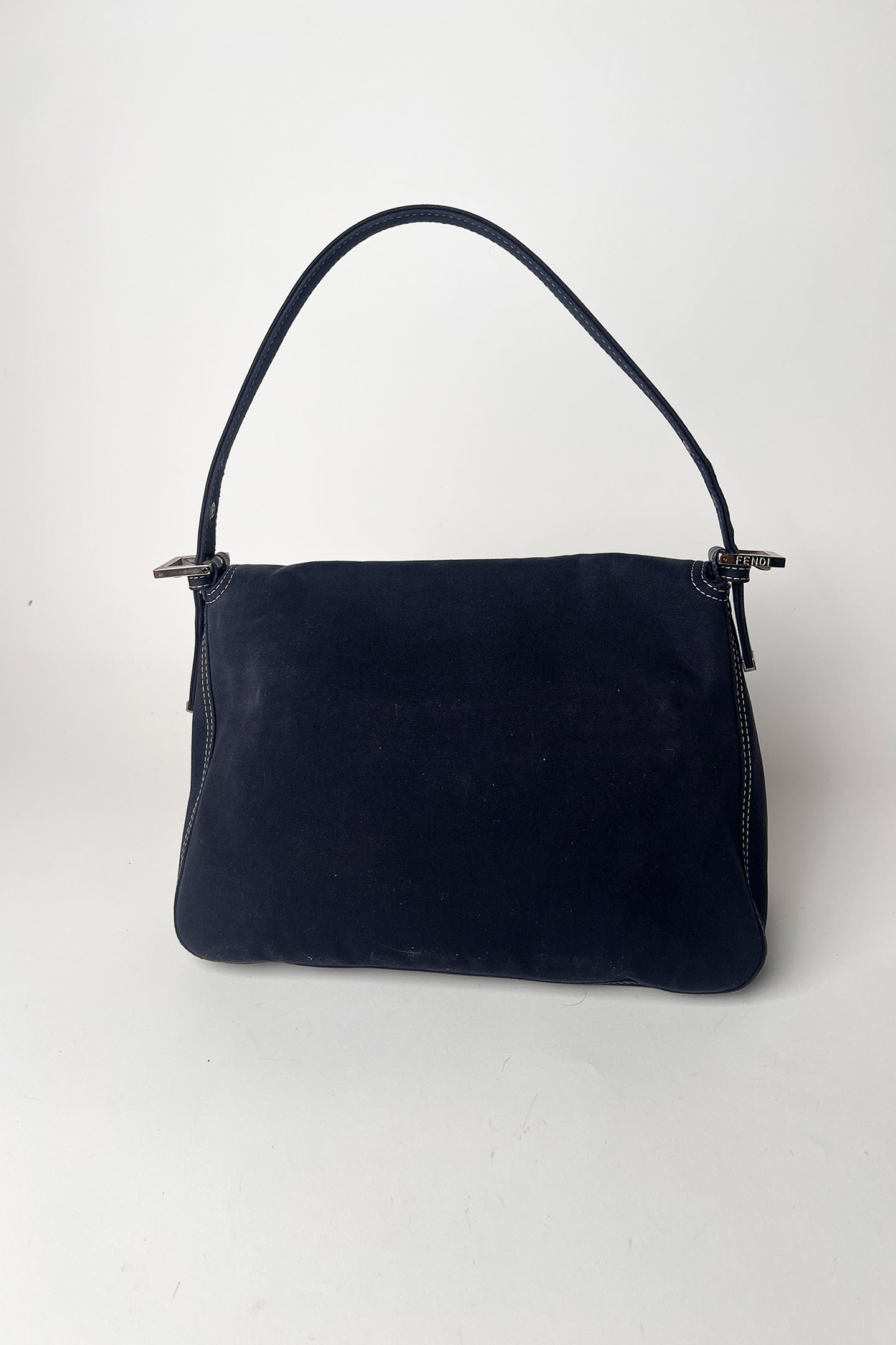 Vintage Denim Fendi Mama baguette