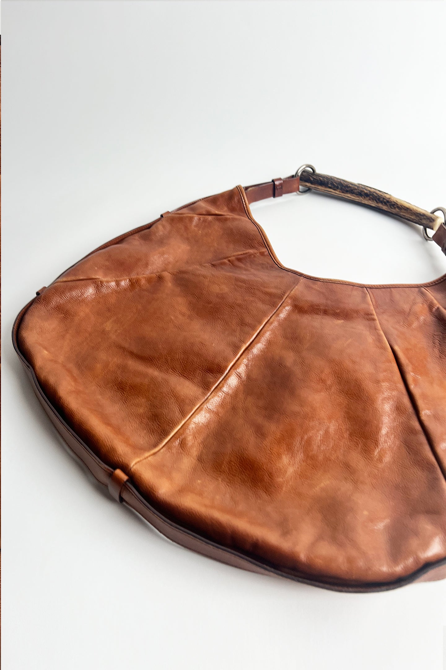 Vintage 2000s Brown Leather YSL Mombasa bag