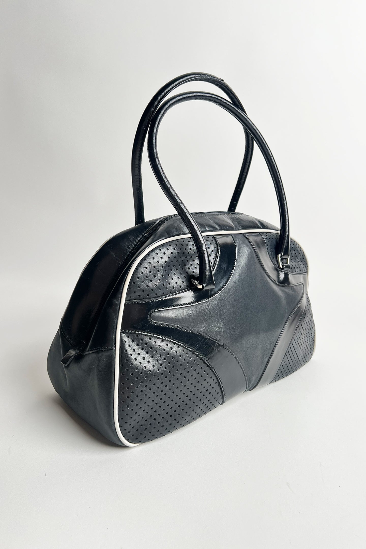 Vintage 2000s Prada bowling bag