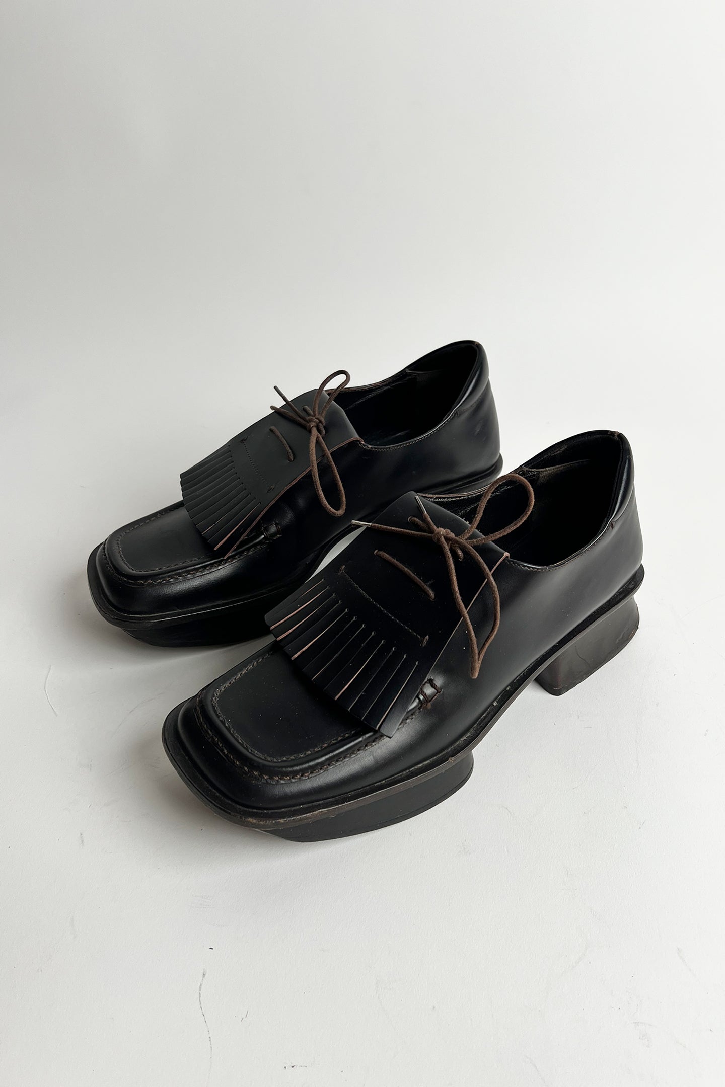 Vintage SS1999 Prada split sole loafers