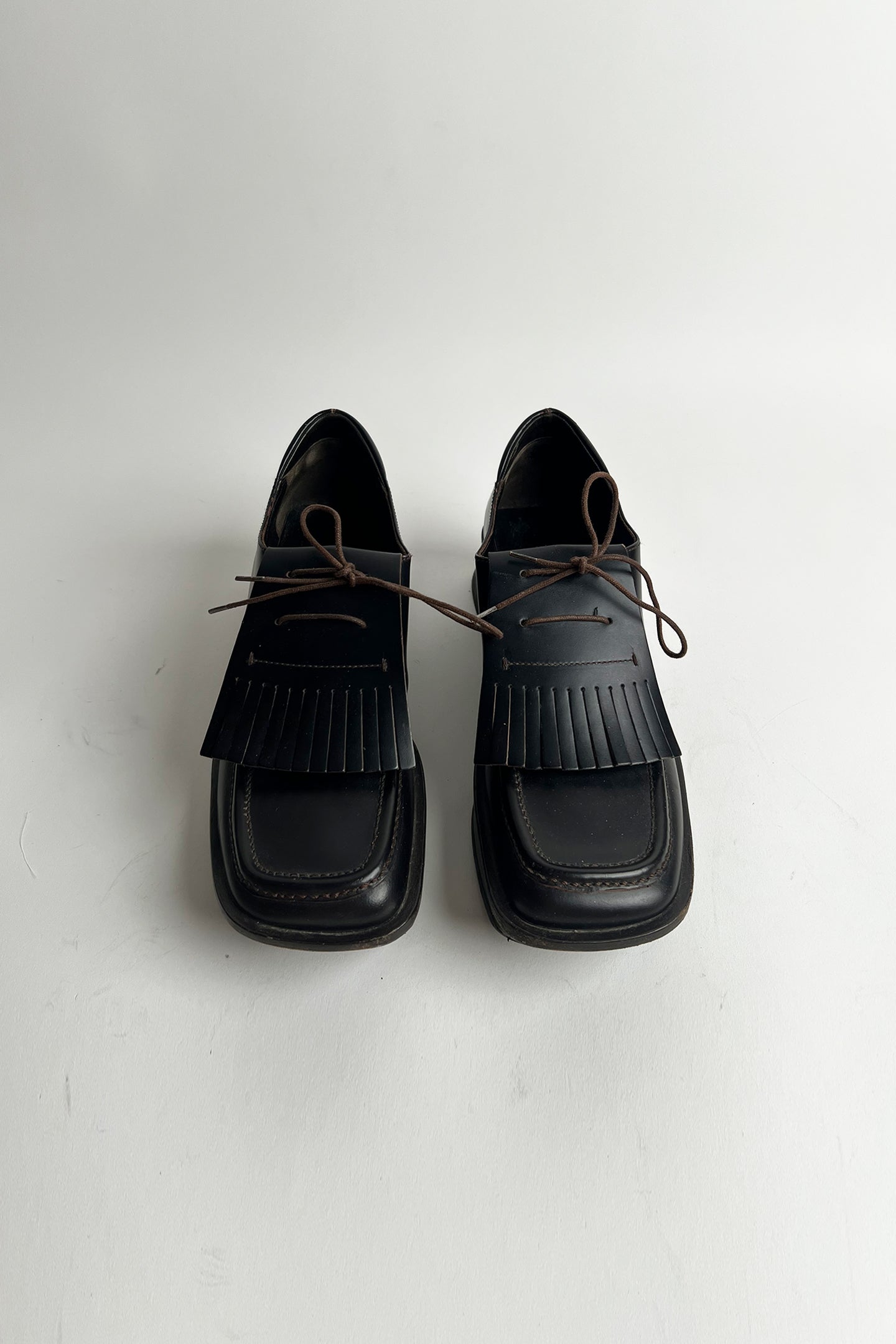 Vintage SS1999 Prada split sole loafers