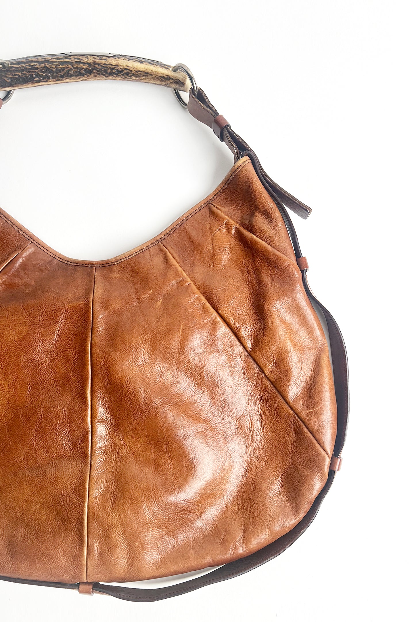 Vintage 2000s Brown Leather YSL Mombasa bag