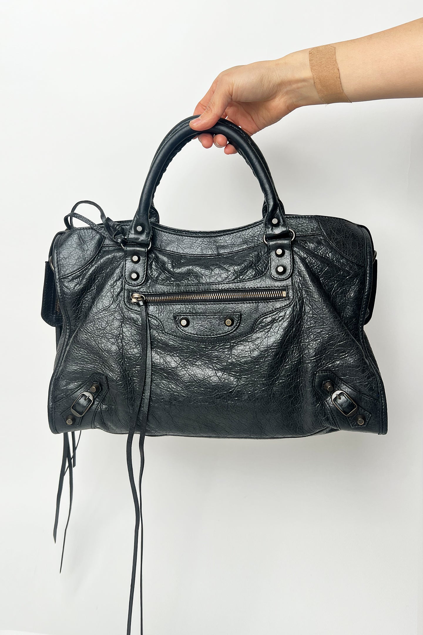 バッグ 00s archive city leather hand bag grunge 00s archive city leather hand bag grunge