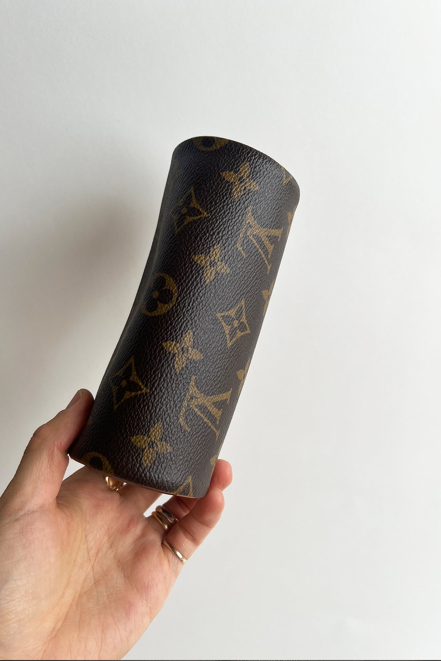 Vintage Louis Vuitton Brown Classic Monogram Mini Papillon Pochette