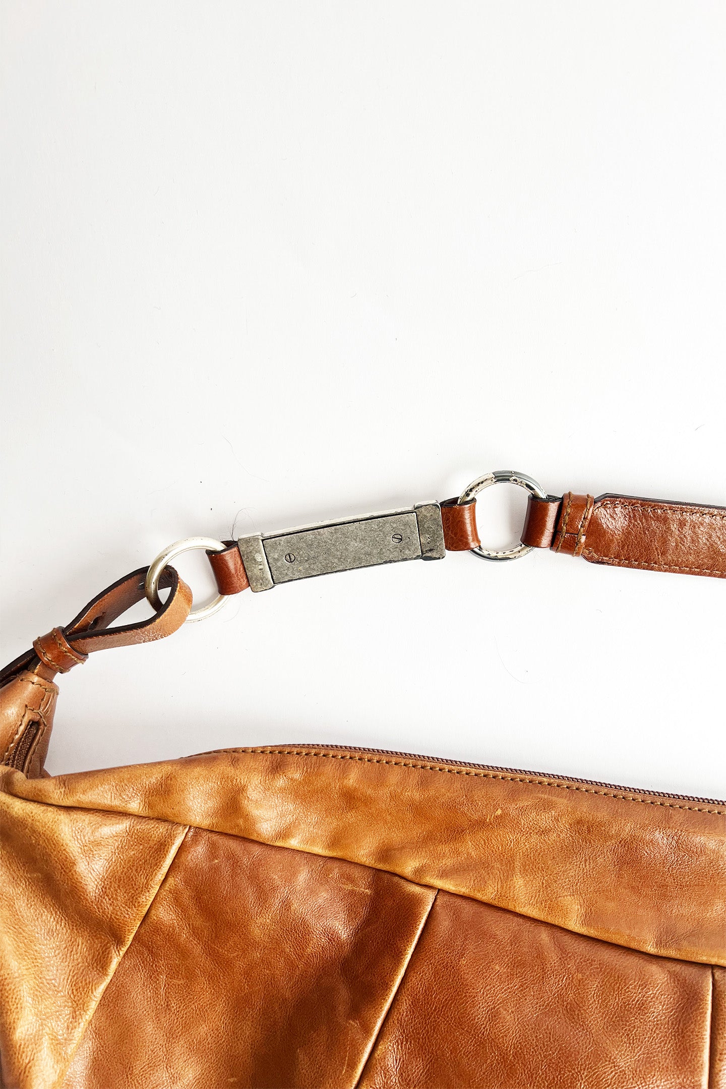 Vintage Rare 2000s Tom Ford YSL mombasa shoulder bag with metal hardware