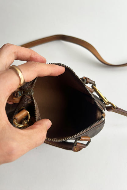Vintage Louis Vuitton Classic Brown Monogram Nano Mini Speedy