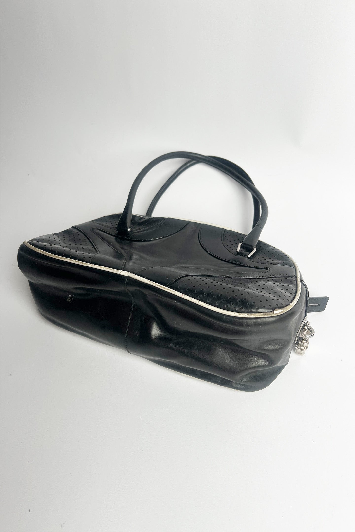 Vintage 90s Prada bowling bag