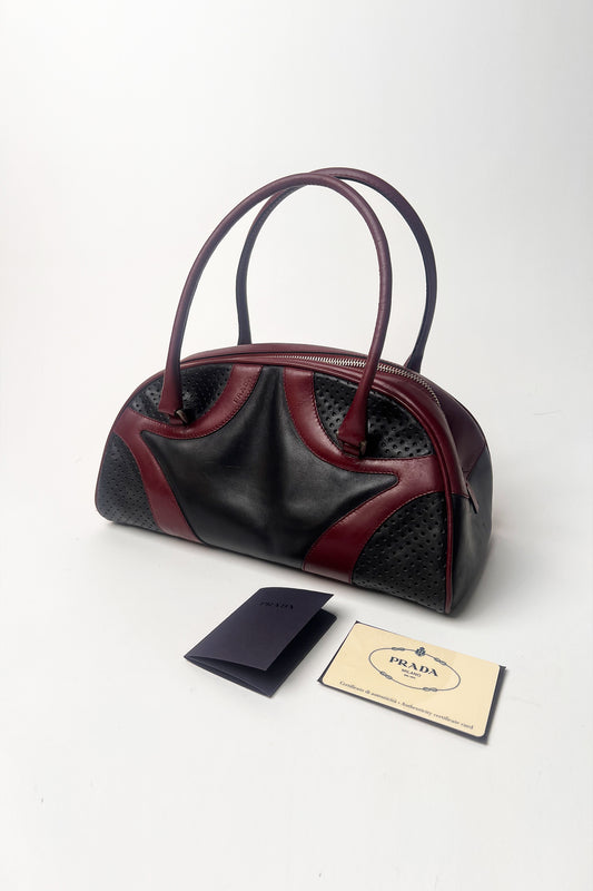 Vintage 2000ss Archive Prada bowling bag