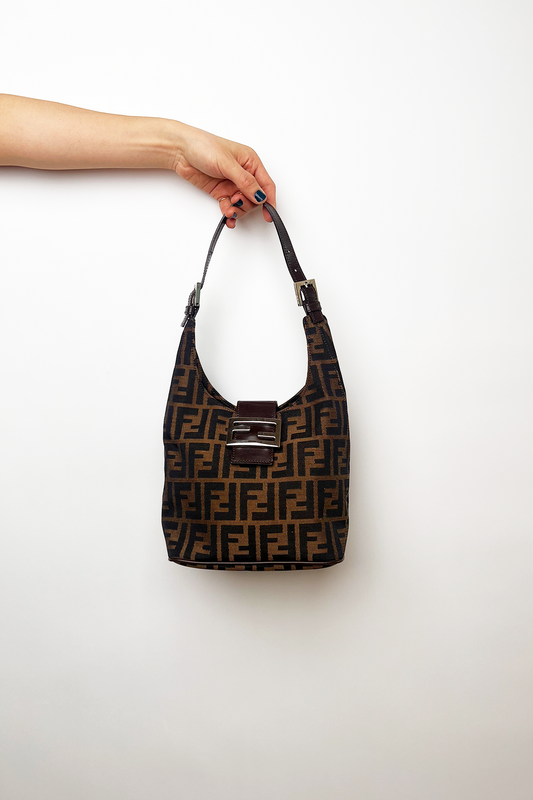 Vintage Fendi Zucca canva mini bag