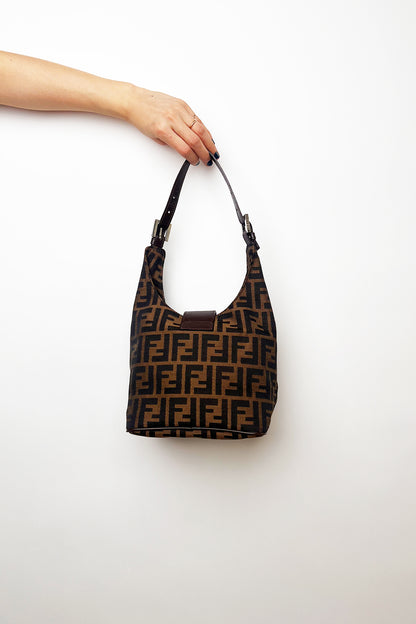 Vintage Fendi Zucca canva mini bag