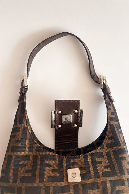 Vintage Fendi Zucca canva mini bag