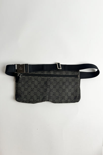 Vintage black GUCCI belt bag