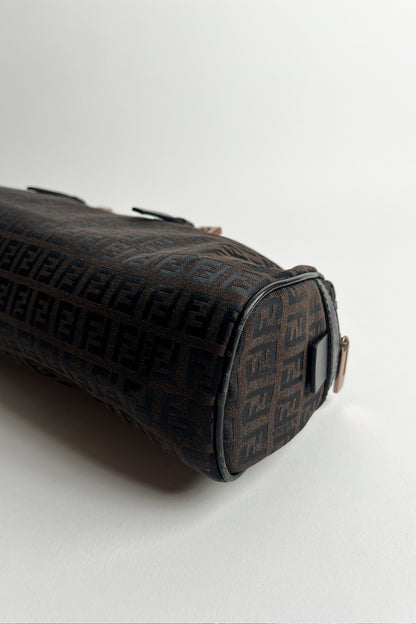Vintage Fendi Zucca print long baguette bag