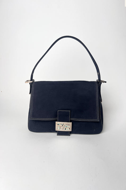 Vintage Denim Fendi Mama baguette