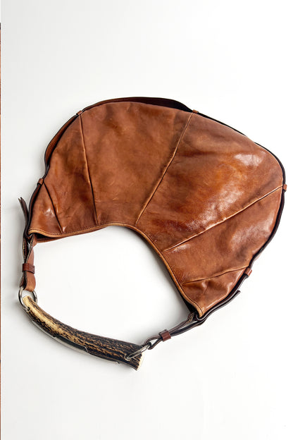 Vintage 2000s Brown Leather YSL Mombasa bag