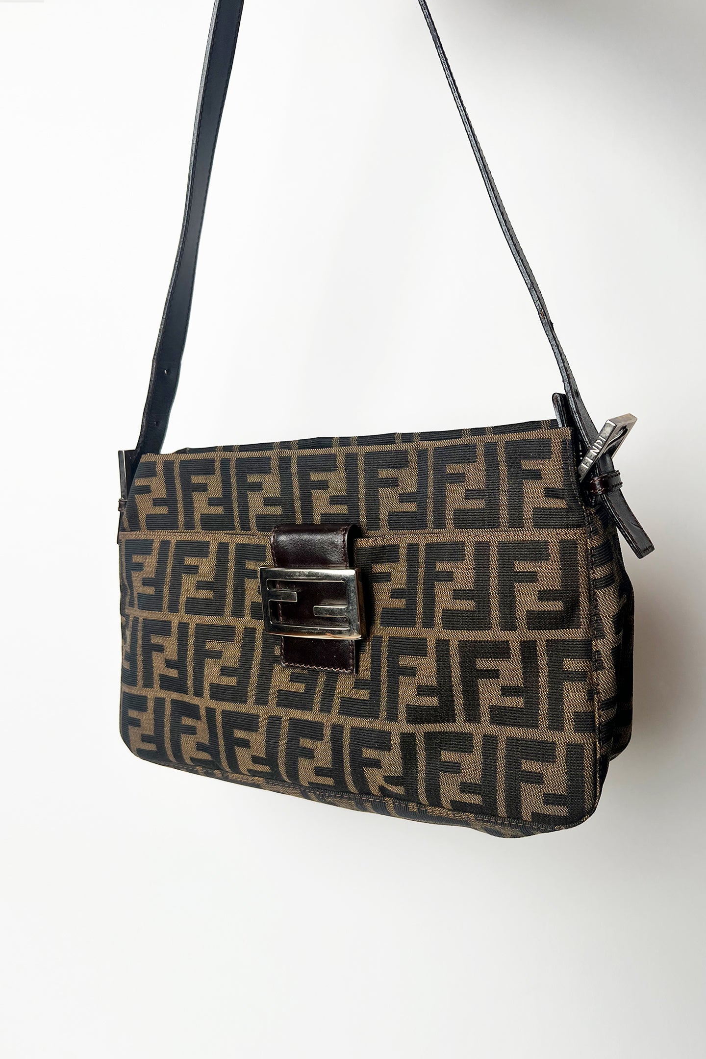Vintage FENDI zucca shoulder bag