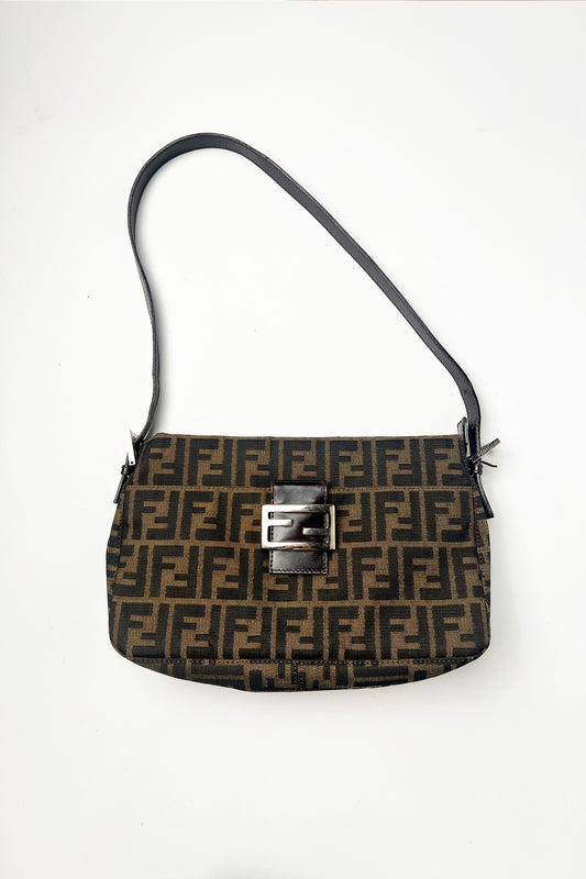 Vintage FENDI zucca shoulder bag
