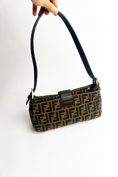 Vintage FENDI zucca shoulder bag