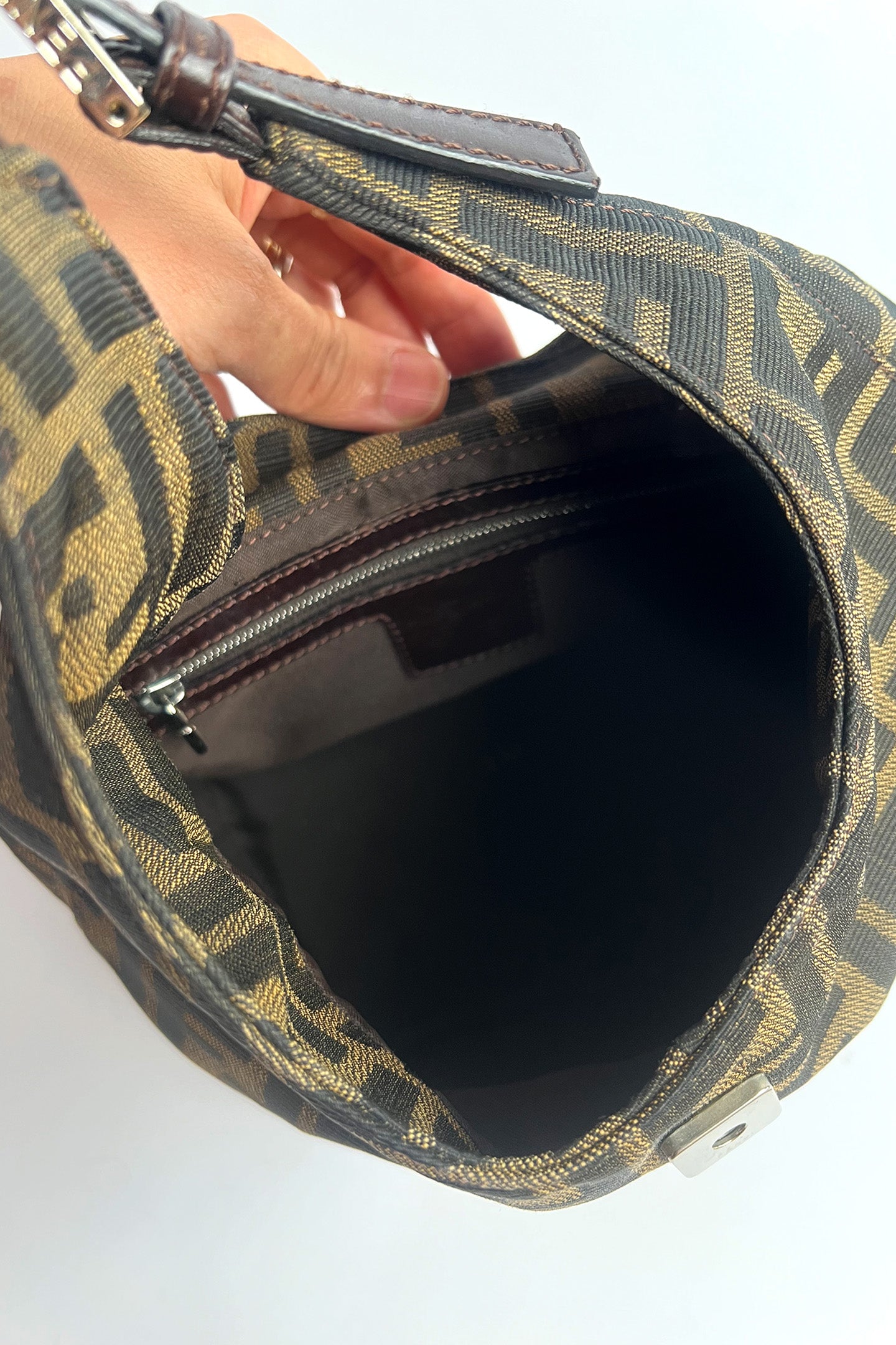 Vintage FENDI zucca shoulder bag