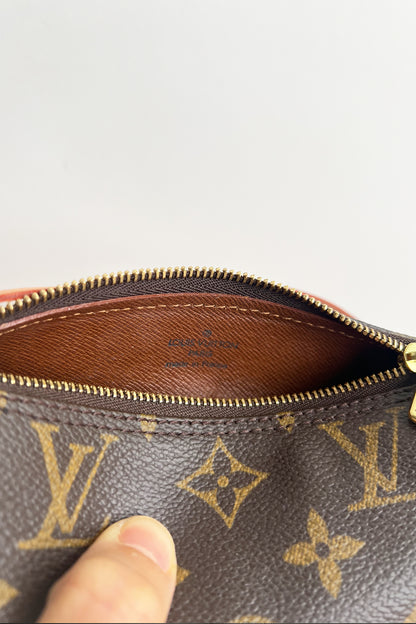 Vintage Louis Vuitton Brown Classic Monogram Mini Papillon Pochette