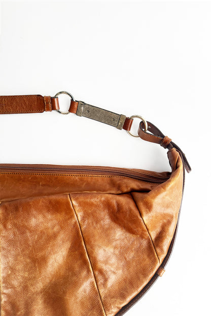 Vintage Rare 2000s Tom Ford YSL mombasa shoulder bag with metal hardware